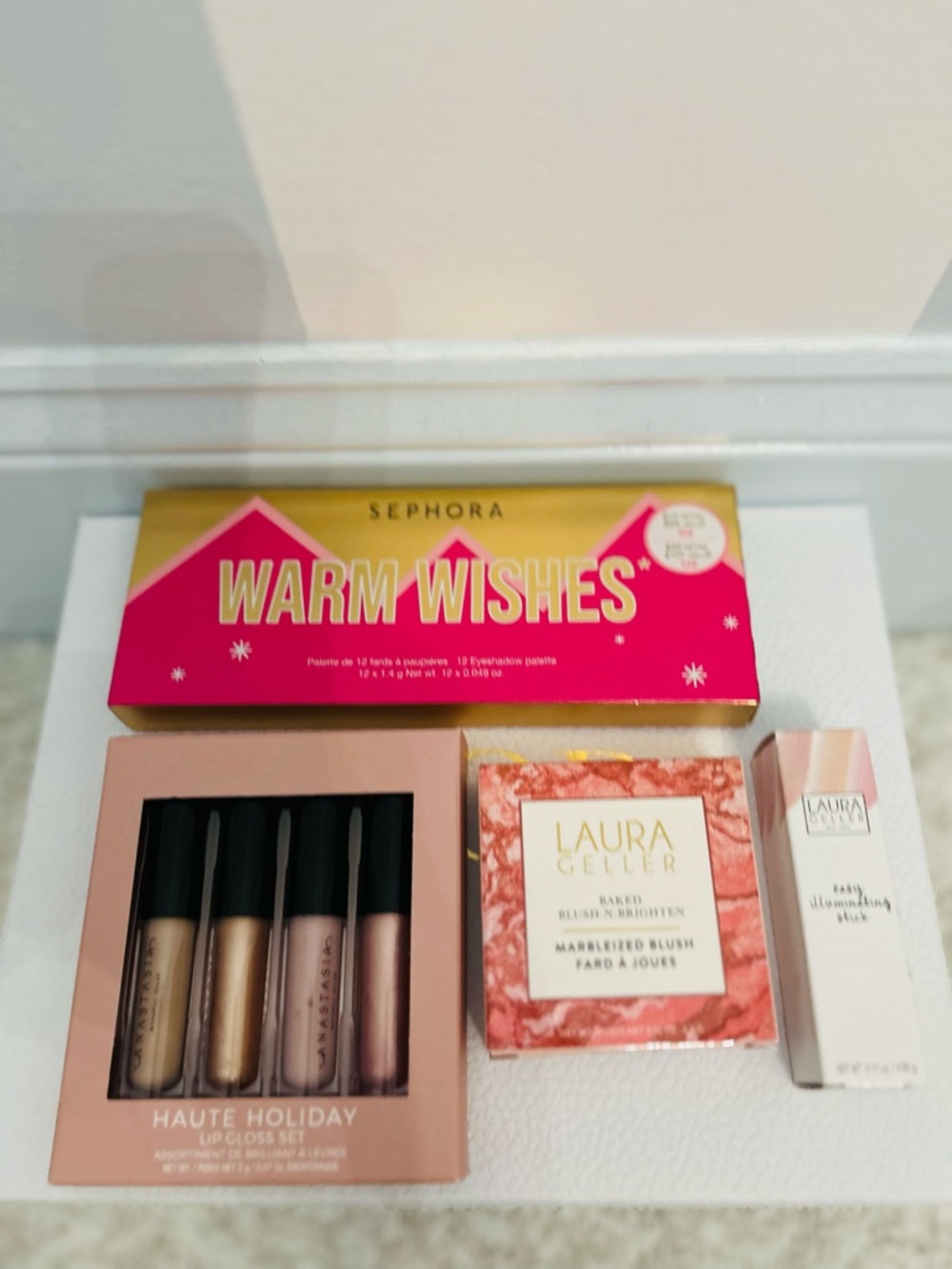 Assorted Makeup - New Full Size- Sephora, Laura Geller & Anastasia Beverly Hills